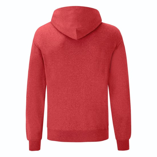 Fruit of the Loom Klassieke herenhoodie (Heide Rood) - Image 2