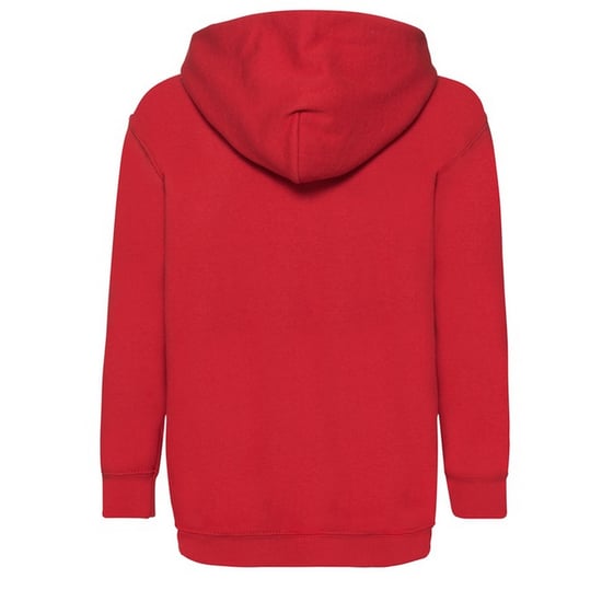 Fruit of the Loom Kinder/Kids Klassieke Hoodie (Rood) - Image 2