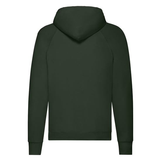 Fruit of the Loom Heren Lichtgewicht Pullover Hoodie (Fles groen) - Image 2