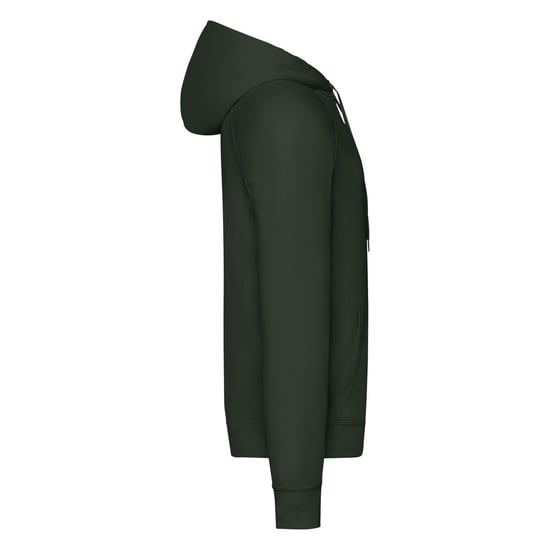 Fruit of the Loom Heren Lichtgewicht Pullover Hoodie (Fles groen) - Image 3