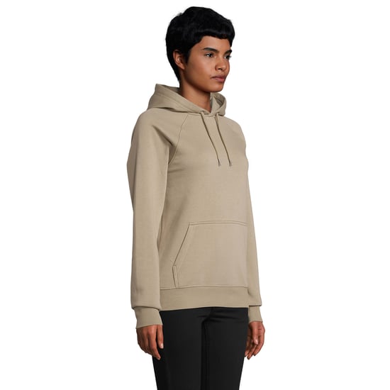 SOLS Unisex Adult Stellar Hoodie (Khaki) - Image 3