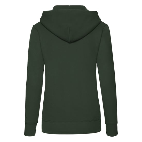 Fruit of the Loom Womens/Ladies Classic Hoodie (Bottle Green) - Image 2
