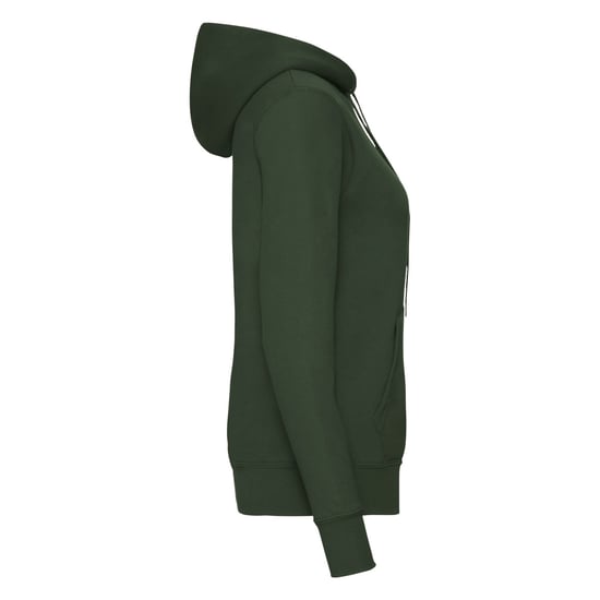 Fruit of the Loom Womens/Ladies Classic Hoodie (Bottle Green) - Image 3