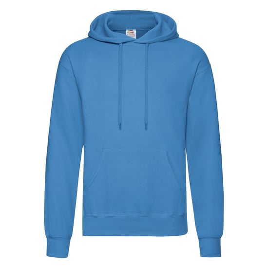 Fruit of the Loom Mens Classic Hoodie (Azure Blue) - Image 1