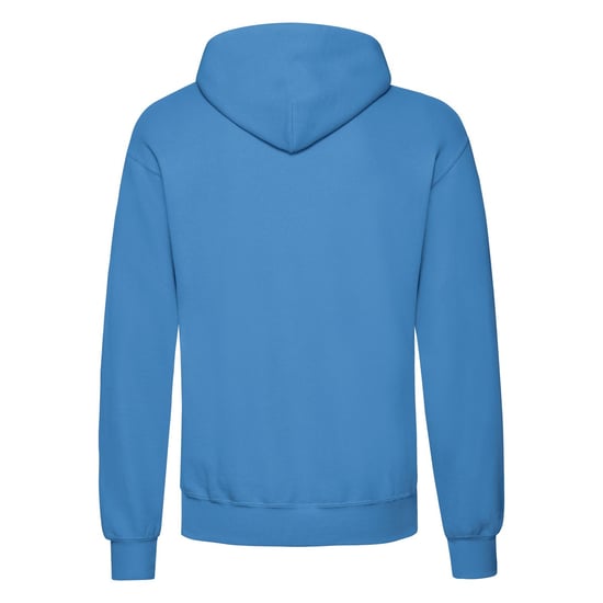 Fruit of the Loom Mens Classic Hoodie (Azure Blue) - Image 2