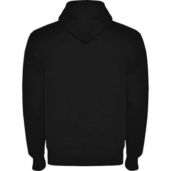 Roly Heren Montblanc Full Zip Hoodie (Zwart) - Image 2