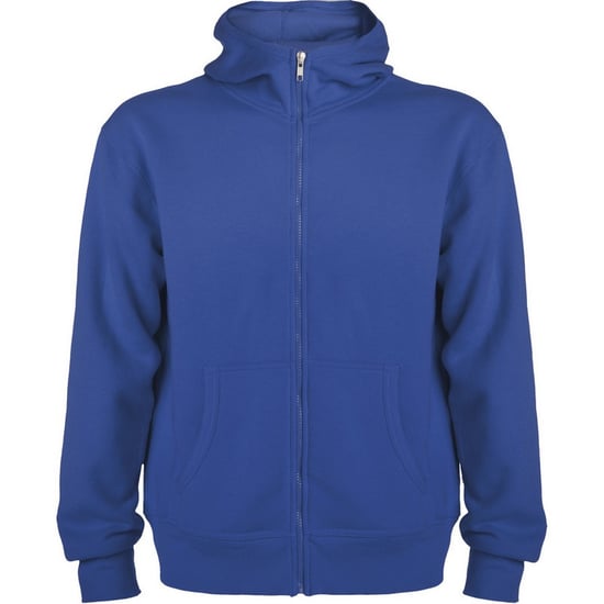 Roly Heren Montblanc Full Zip Hoodie (Koningsblauw) - Image 1