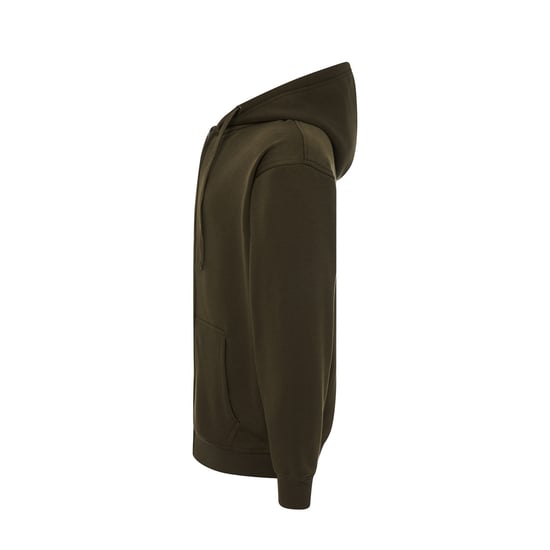 JHK Unisex Vuxen Enkel Helzip-Hoodie (Khaki) - Image 3
