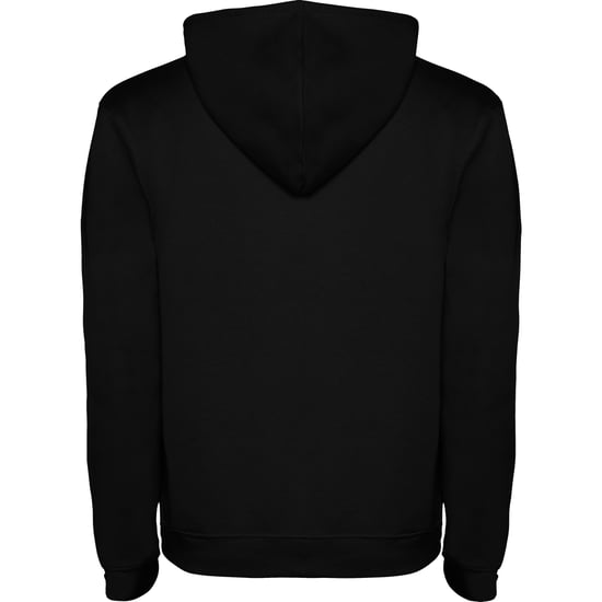 Roly Kinder/Kinder Urban Trekkoord Hoodie (Zwart/Heather Grijs) - Image 2
