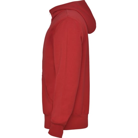 Roly Heren Montblanc Full Zip Hoodie (Rood) - Image 3