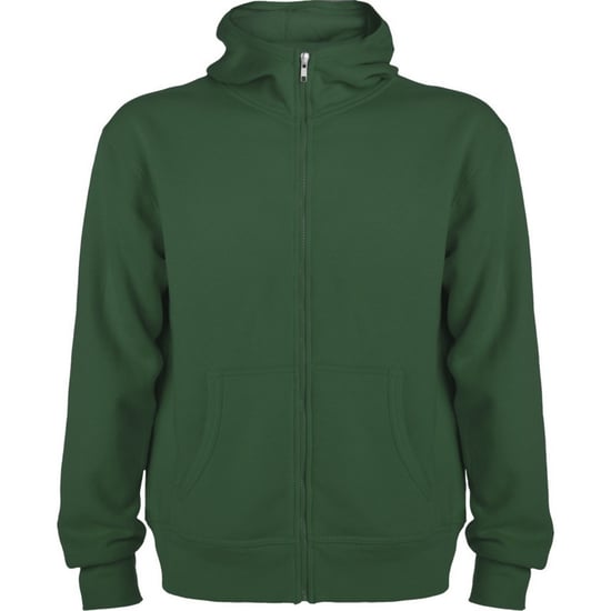 Roly Heren Montblanc Full Zip Hoodie (Fles groen) - Image 1