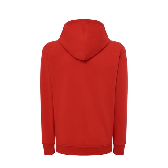 JHK Unisex Vuxen Enkel Full Zip Hoodie (Röd) - Image 2