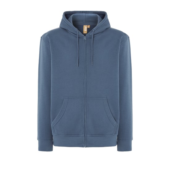 JHK Unisex Adult Fuji Full Zip Hoodie (Steel Blue) - Image 1