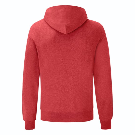 Fruit of the Loom Heren Klassieke Hoodie (Heide Rood) - Image 2