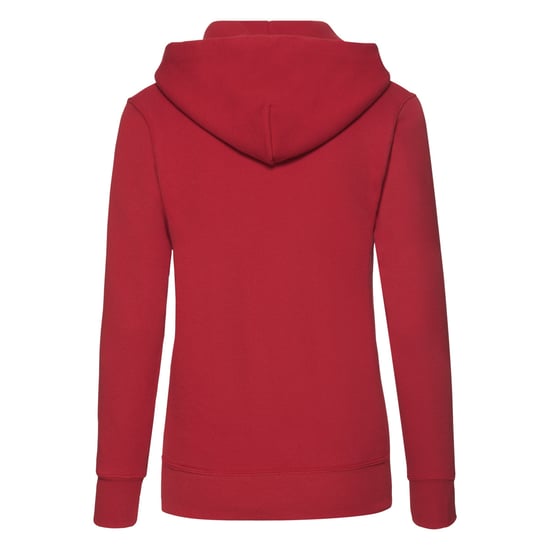 Fruit of the Loom Womens/Ladies Classic Hoodie (Red) - Image 2