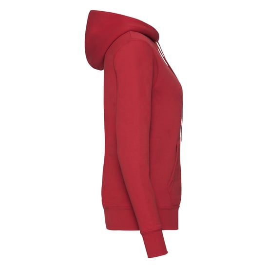 Fruit of the Loom Womens/Ladies Classic Hoodie (Red) - Image 3
