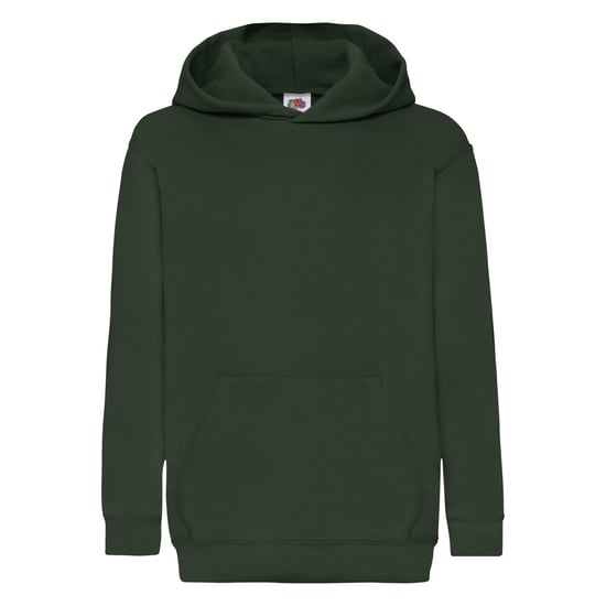Fruit of the Loom Kinder/Kids Classic 260 Hoodie (Fles groen) - Image 1