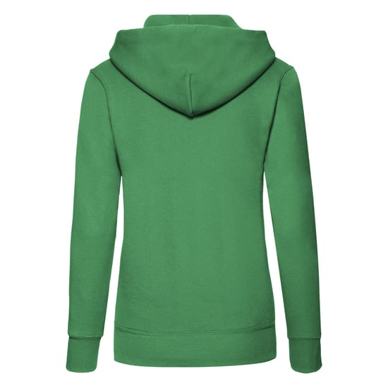 Fruit of the Loom Dames/Dames Klassieke Hoodie (Kelly Groen) - Image 2