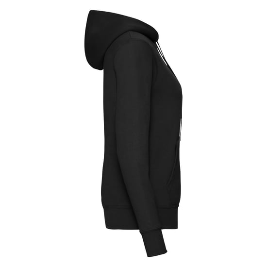 Fruit of the Loom Womens/Ladies Classic Hoodie (Black) - Image 3