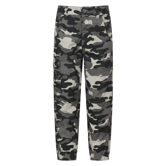 Mountain Warehouse Jongens Camo Cargo Broek (Zwart) - Image 1