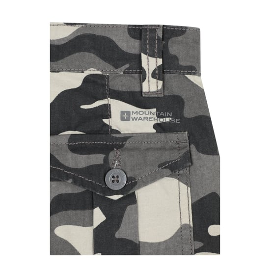 Mountain Warehouse Jongens Camo Cargo Broek (Zwart) - Image 4
