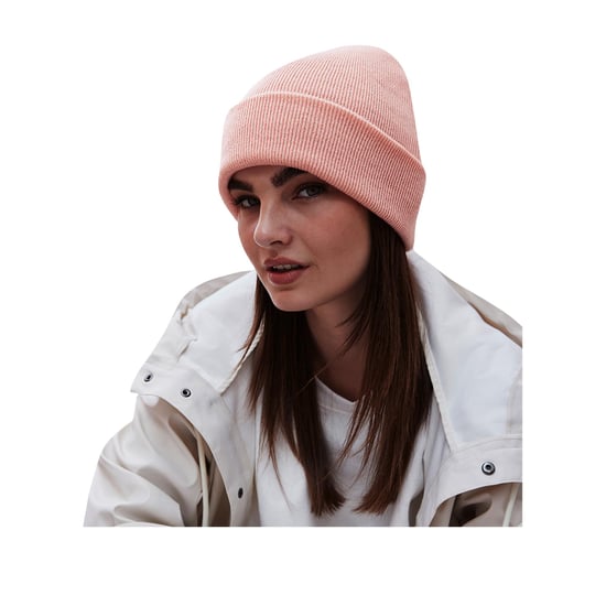 Beechfield Volwassenen van Unisex Originele geboeide Beanie (Blush) - Image 2