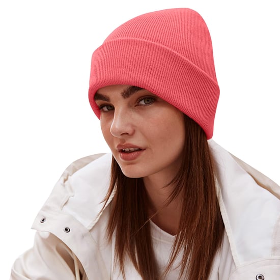 Beechfield Volwassenen van Unisex Originele geboeide Beanie (Koraal) - Image 2