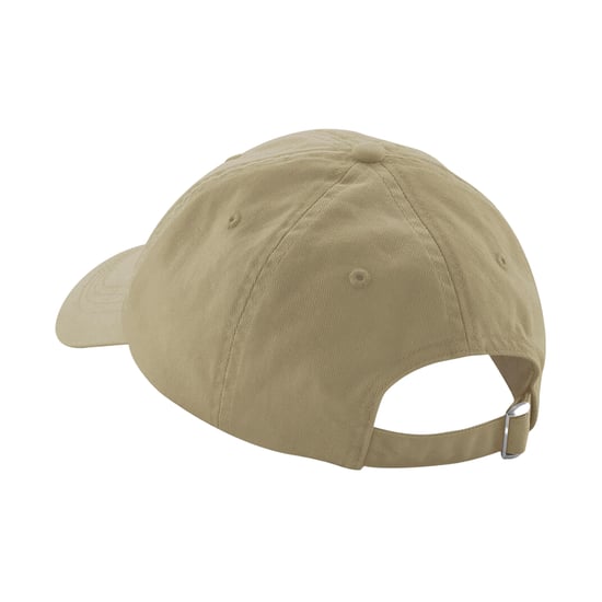 Beechfield Biologisch Katoenen 6 Paneel Dad Hoed (Woestijnzand) - Image 2