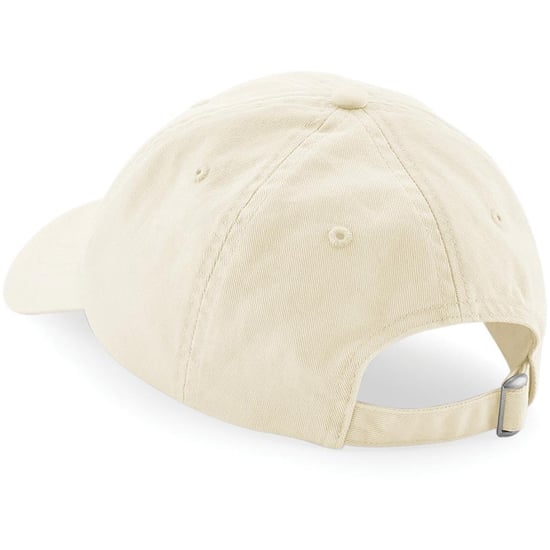 Beechfield Unisex Laag Profiel 6 Panel Dad Cap (Beige) - Image 2