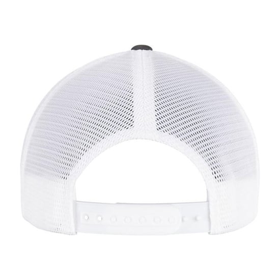 Flexfit 360 Tweekleurige Omnimesh Cap (Houtskool/Wit) - Image 2