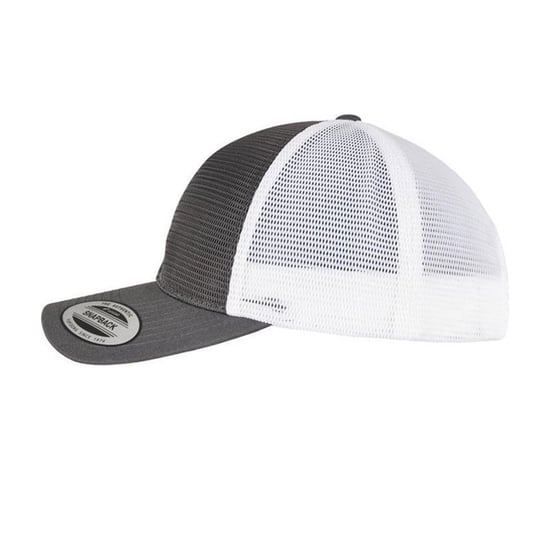 Flexfit 360 Tweekleurige Omnimesh Cap (Houtskool/Wit) - Image 3