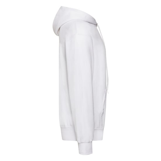 Fruit of the Loom Mens Classic Plain Hoodie (Vit) - Image 3