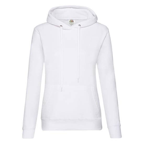 Fruit of the Loom Dames/Dames Klassieke Effen Hoodie (Wit) - Image 1