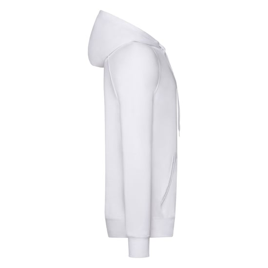 Fruit of the Loom Heren Lichtgewicht Pullover Hoodie (Wit) - Image 3