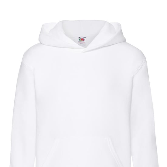 Fruit of the Loom Kinder/Kids Premium Effen Hoodie (Wit) - Image 2