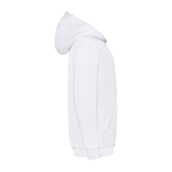 Fruit of the Loom Lichtgewicht Hoodie Kinderen/Kinderen (Wit) - Image 3