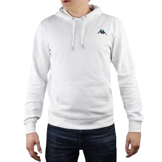 Kappa Heren Vend Hoodie (Wit) - Image 1