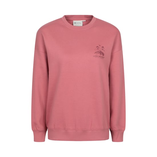 Mountain Warehouse Dam Skottland Grafisk Sweatshirt (Rosa) - Image 1