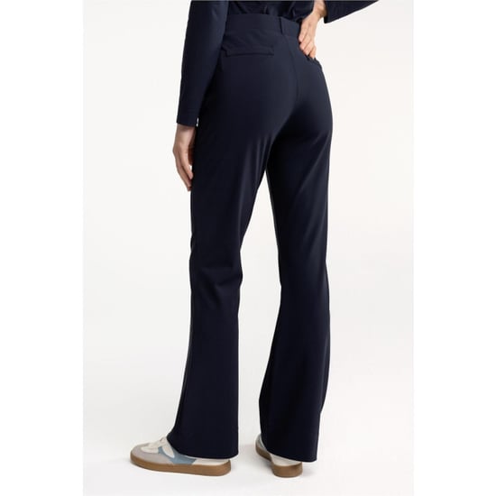 Studio Anneloes flair bonded trousers 94800 6900 dark blue - Image 2