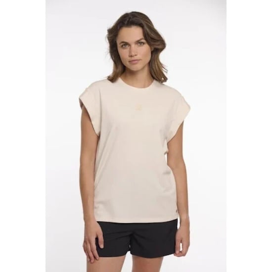 Rino & Pelle sleeveless top with crew neck ilana.7002622 birch - Image 1
