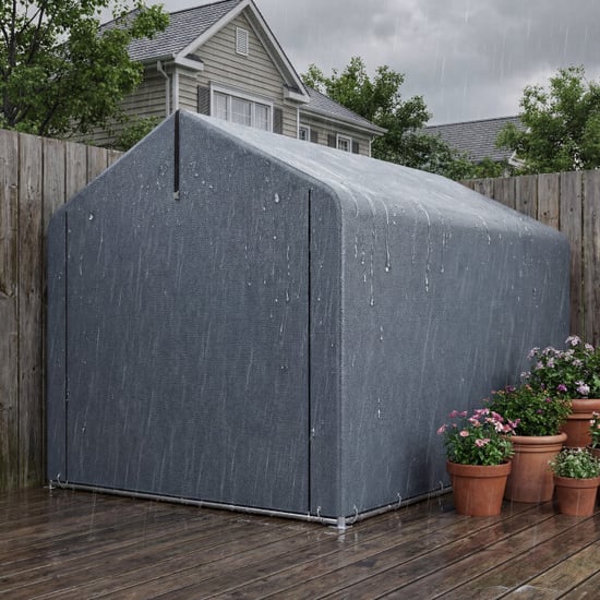 4goodz Opslagtent weersbestendig voor fietsen of gereedschap 221x162x163 cm - Image 5