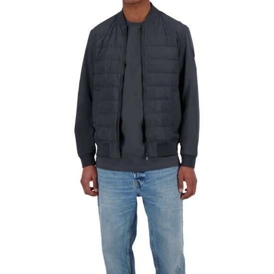 Airforce Pike padded bomber jacket gun metal - Image 3