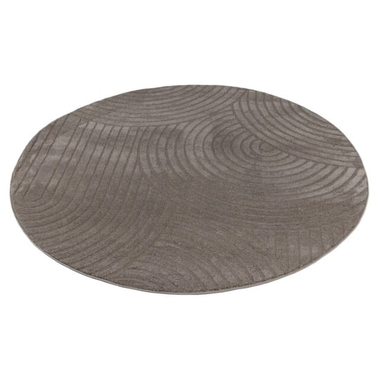Muratap Vivant japandi rond vloerkleed laagpolig effen - 200 cm rond - Image 4