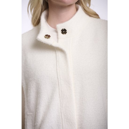 Rino & Pelle boxy jacket with snap closure levin.7002621 snow white - Image 2
