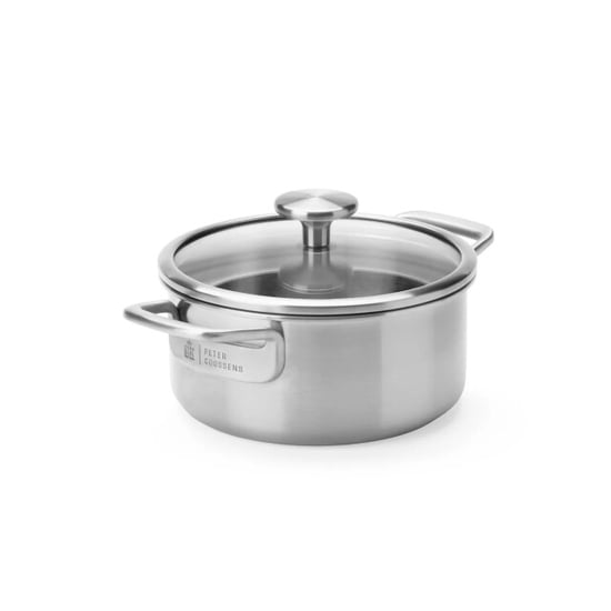 BK Cookware Bk maestro triply rvs kookpan 18cm met glasdeksel - Image 1