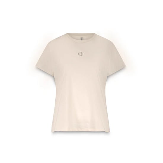 Summum 3s5185-30714 122 rhine stone logo tee ivory - Image 1