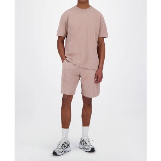 Airforce Dyed short sweat pants stucco - Image 5