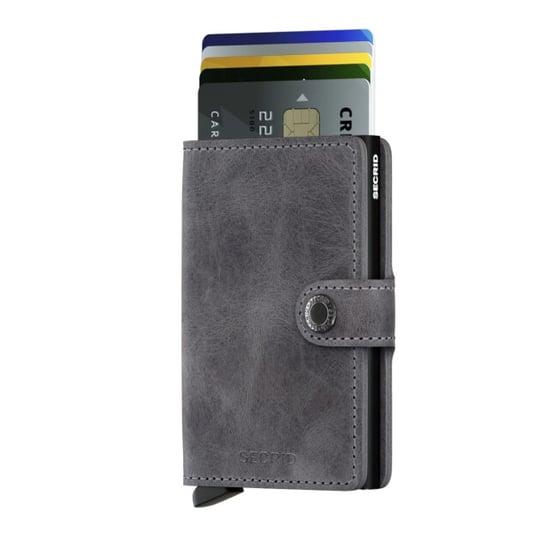 Secrid Mv miniwallet vintage grey black - Image 1