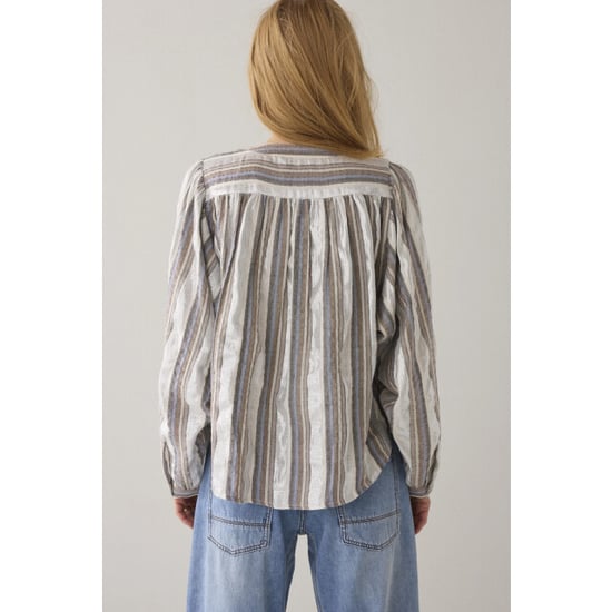 Summum 2s3416-12422 blouse silver stripe - Image 5