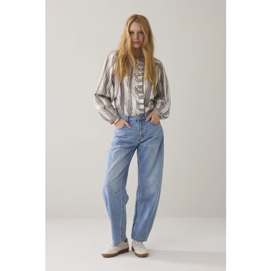Summum 2s3416-12422 blouse silver stripe - Image 6
